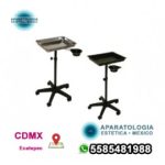 Bandeja de acero con recipiente para uso...