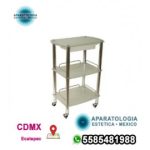 Carrito para vidrio con cajón deslizable