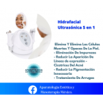 Hidrafacial Ultrasónica 5 En 1