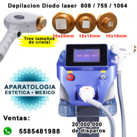 Laser diodo 808nm tres longitudes de onda...